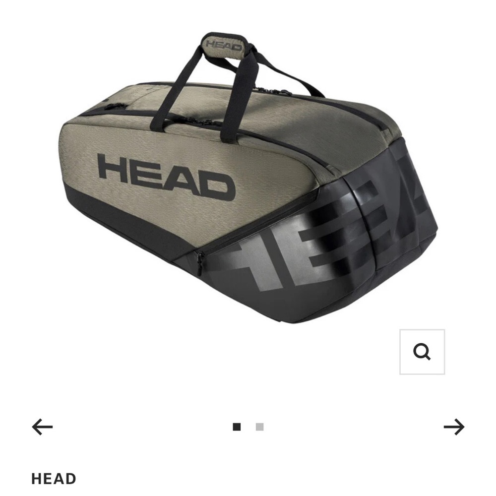 HEAD Black and Gray Duffel Bag for Versatile Use